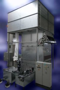 Powder spraying chamber PSK