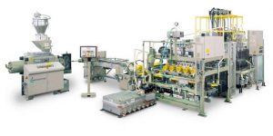 Taper candle production line