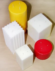 Multiple-wick candles