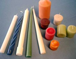 molded candles