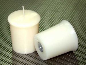 Moulded conical votives